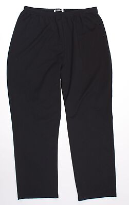 #ad Fashion Womens Black Casual Pants Size 2X SW 7125925
