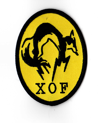 XOF Iron on Patch From Metal Gear Solid for Skull Face Cosplay by ZanzibarLand