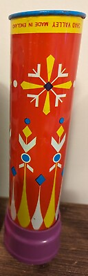 #ad #ad Vintage Kaleidoscope Toy CHAD VALLEY ENGLAND 1960 1970 viewer colors Tin