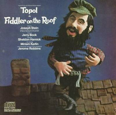 Fiddler On The Roof Original London Cast Audio CD By Jerry Bock VERY GOOD