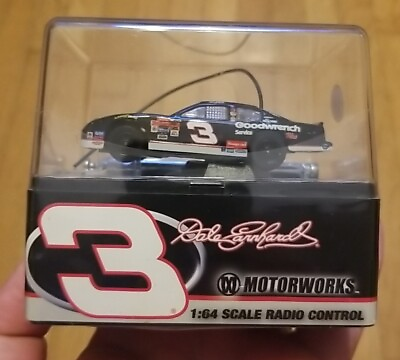 #ad Motorworks #3 Dale Earnhardt 1:64 Scale Radio Control Car 49 MHz New Old Stock