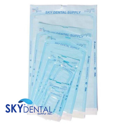#ad Sterilization Bag Pouches Dental Medical Self Seal Pouch Autoclave up to 4000