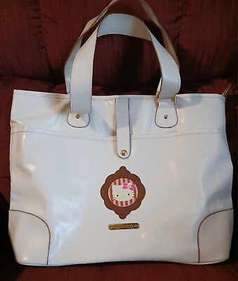 #ad Hello Kitty purse handbag Bag White Large Preowned Cat