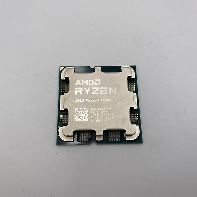 #ad AMD Ryzen 7 7800X3D Desktop Processor 4.2 GHz 8 Cores 16 Threads AM5 Raphael