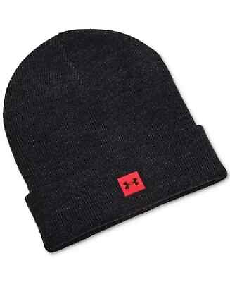 #ad Under Armour Men#x27;s UA Truckstop Beanie Knit Hat Black Beta cap headwear
