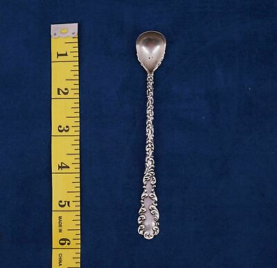 #ad 1892 Wallace Waverly Sterling Silver Sugar Spoon Free Shipping USA