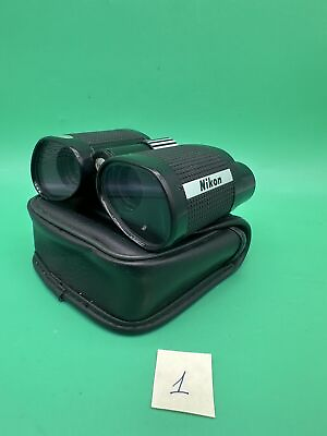 #ad Vintage NIKON 7x21 Compact Binoculars W Case Made in Japan