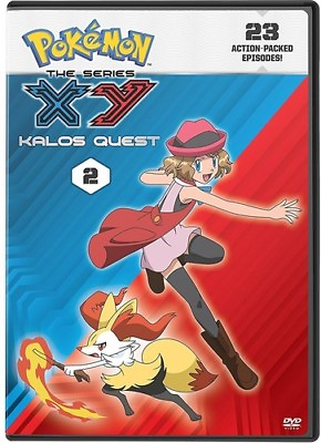 #ad Pokemon the Series: Xy Kalos Quest Set 2 New DVD 3 Pack