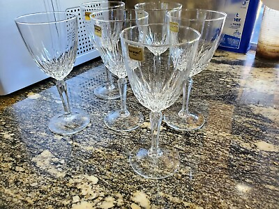 Set Of Six Luminarc Glasses 6.75quot; Tall