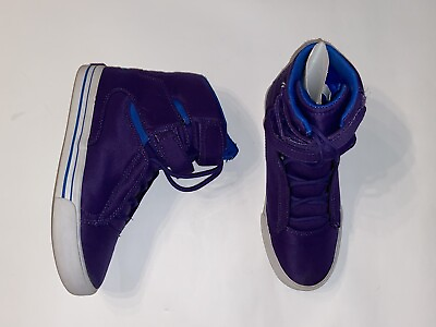 #ad Supra Purple and Blue TK Society Men’s size 7.5 high top shoes