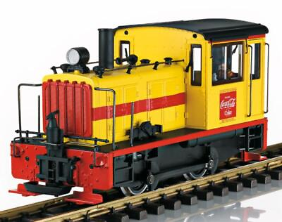 New LGB 27631 Coca Cola Diesel Locomotive G Scale Coke Loco Train Fast Shipping