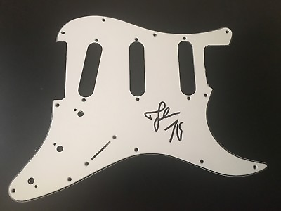 #ad John Kay SIGNED Guitar Pickguard Strat Steppenwolf Born To Be Wild PROOF