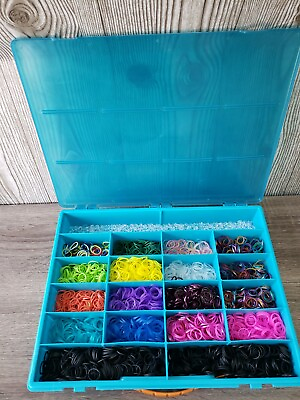 Organizer Carry Case with Rainbow Loom Rubber Band Assortment Case #3