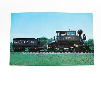 #ad Baltimore MD Postcard DAVIS CAMEL ORIGINAL 1873 Bamp;O Train Museum Unposted