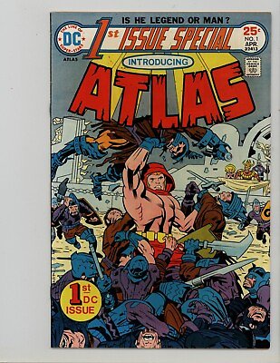 #ad 1st Issue Special 1 Atlas 1 DC Jack Kirby Art 1975