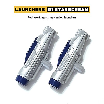 Replacement Launcher Parts for G1 Starscream 3D PRINTED