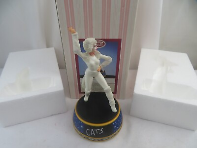 #ad CATS Victoria San Francisco Music Box Co. Figurine Tune Memory