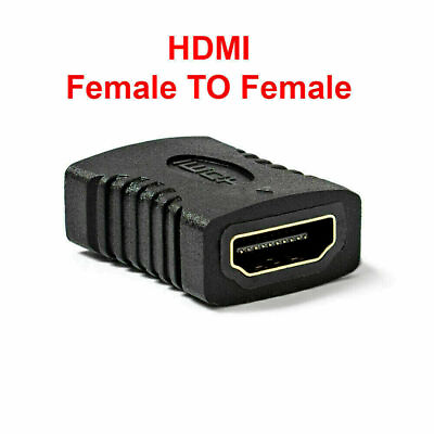 #ad LOT HDMI Female To Female Extender Adapter Coupler Connector F F HDTV 1080P 4K
