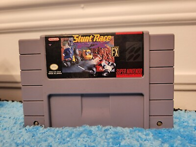 #ad #ad Stunt Race FX For Super Nintendo 1994 Authentic Snes Cart Clean Tested