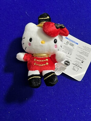 Tokidoki Hello Kitty Christmas Plush Ornament Soldier Nutcracker New