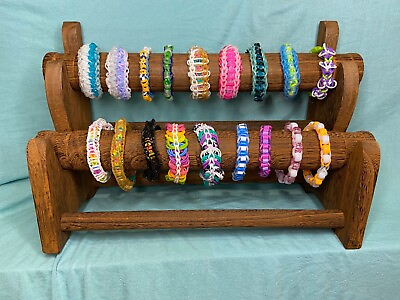 Rainbow Loom Custom Handmade Colorful Bracelet Pick 1 Your Choice Design