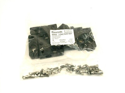#ad Bosch Rexroth 3842539501 Cross Piece Holder For Height Adjustable Guides 10 PACK