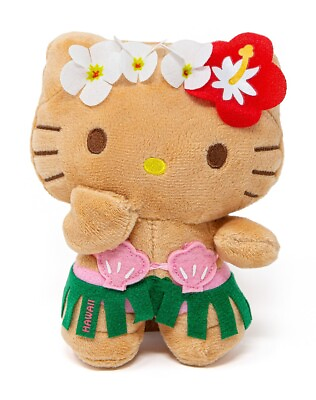 Hawaii Limited Edition Hello Kitty 6quot; Plush Hula Kiss Great Gift from HI