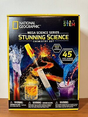 #ad #ad Stunning Chemistry Set Mega Science Kit with Over 15 Easy Experiments NIB
