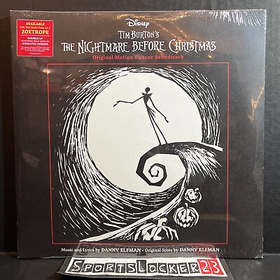 #ad #ad Danny Elfman The Nightmare Before Christmas Zoetrope Vinyl Record NEW IN HAND⚡