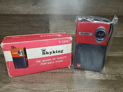 #ad Vintage Skyking v 3000 Portable Radio NEW SEALED