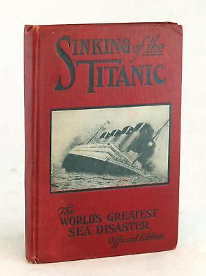 Thomas Russell 1912 Sinking Of The Titanic Disaster Iceberg Salesman Sample HC