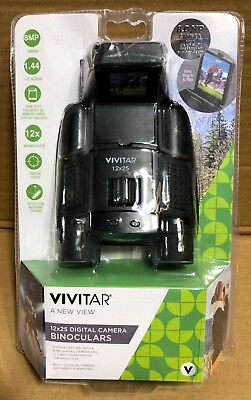 #ad BRAND NEW Vivitar Digi Cam 2 VIV CV 1225V *8MP* 2 in 1 Binoculars and Camera