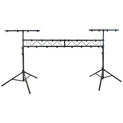 Sound Town Lighting Stand with Truss Portable Lighting Truss System with T Bars