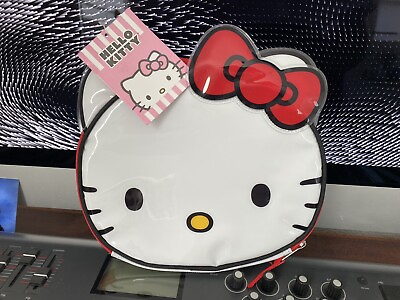#ad Official Sanrio Hello Kitty Insulated Zip Up Lunch Bag RARE NEW WITH TAGS