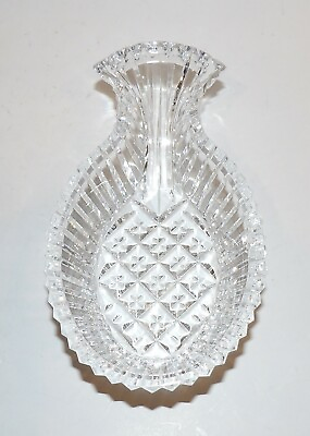 STUNNING SIGNED WATERFORD CRYSTAL HOSPITALITY PINEAPPLE SPOON REST