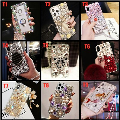 for Nokia G300 Phone Case Bling Glitter Rhinestones Girly Soft Protective Cover