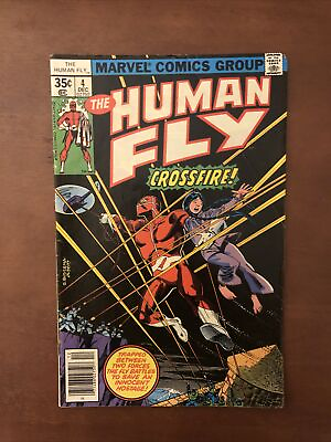 The Human Fly #4 1977 7.0 FN Marvel Bronze Age Comic Book Newsstand Edition