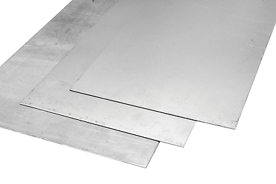 #ad Steel Sheet 0.5 1mm Zinc Plated Plates Iron Cut To Nach Measure 100 1000mm