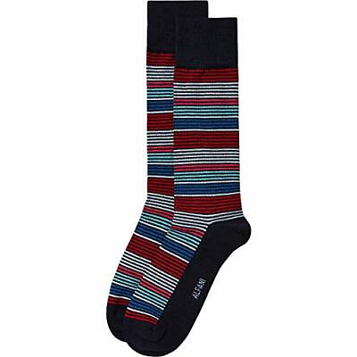 #ad MSRP $24 Alfani Mens Knit Pattern Dress Socks Lot Size 7 12 3 Pack