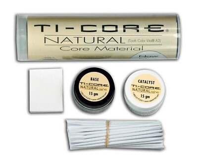 #ad Ti Core Natural Resin Core Buildup Shade A3 Fast Set Complete Kit Kit 815 00