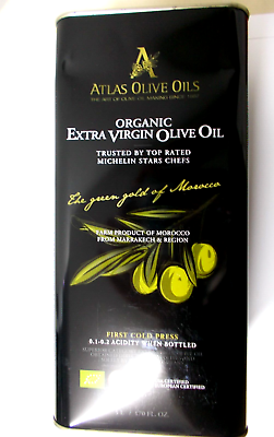 #ad READ 1 Atlas 5LT Organic Cold Press Extra Virgin Olive Oil Polyphenol Rich 170oz