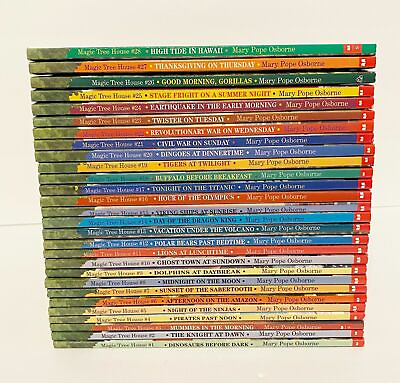 Magic Tree House Books Research Guides Choose Flat $3.95 Shipping GOOD