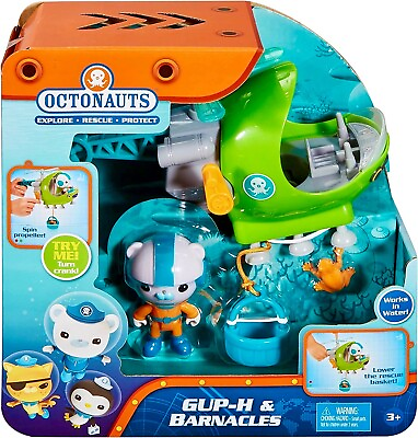 OFFICIAL Fisher Price Octonauts Gup H amp; Barnacles Playset CDR59 NEW
