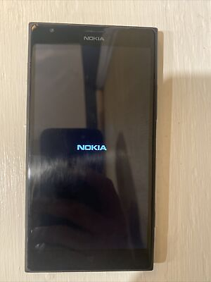 #ad #ad Unlocked NOKIA LUMIA 1520 RM 940 32GB BLACK WINDOWS PHONE Cracked Back
