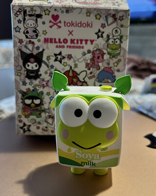 NEW Tokidoki Unicorno Hello Kitty and Friends Series 2 Keroppi Soya Milk w Box