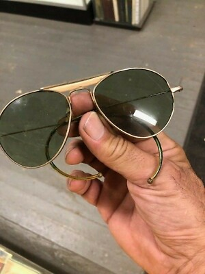 Vintage Bushnell Aviator Sunglasses Glasses real cool TAKE A LOOK VERY OLD SCHOO