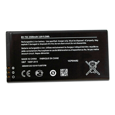 #ad Replacement Battery For Microsoft Nokia Lumia 640 RM 1073 BV T5C 3.8V 2500mAh