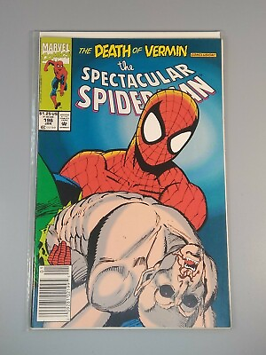 Vintage Jan 1993 The Spectacular Spider Man #196 Marvel Comics Near Mint Sleeved