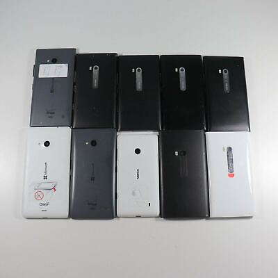 Nokia Lumia Smartphone Mix Lot of 10 For Parts ASIS