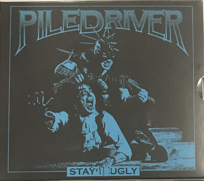 #ad Piledriver – Stay Ugly CD 2022 High Roller Records – HRR 833 CD *DE SLIPCASE